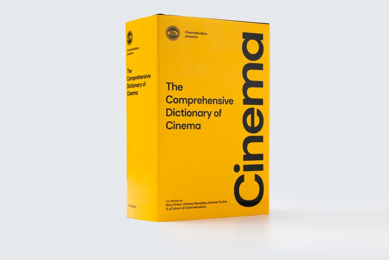The Comprehensive Dictionary of Cinema in its yellow slipcase