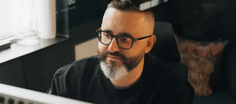 A Setsail Marketing strategist at work in the Vancouver studio