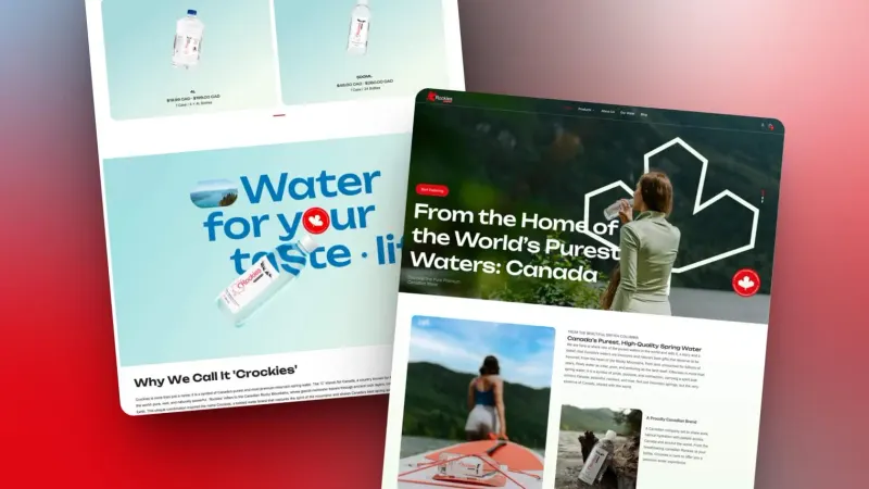 Crockies Shopify Website Design and Branding Showcase